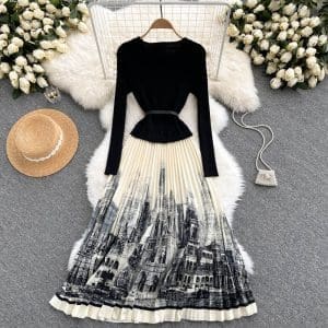 Handcrafted French Autumn Dresses