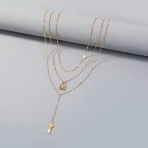 Key Lock Necklace