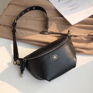 Street Trend Leather Shoulder Bag
