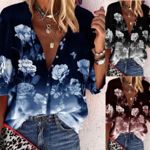 New Women's Short Sleeve Shirt Top
