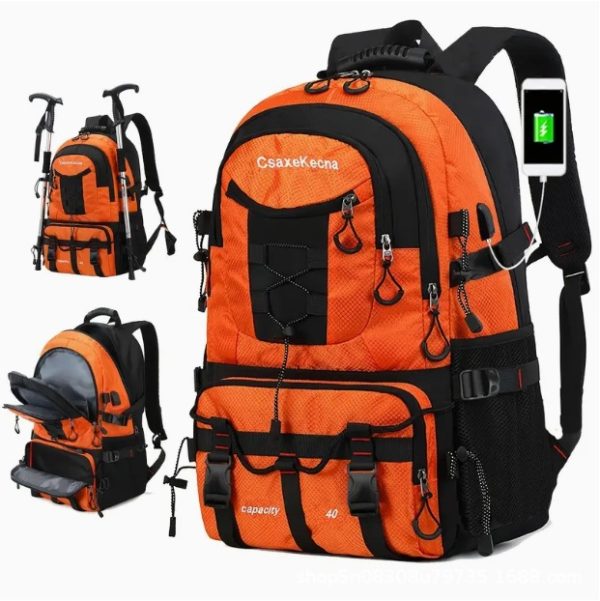 Large capacity outdoor backpack