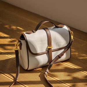 European Retro Leather Shoulder Bag