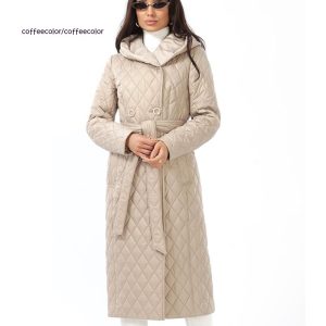 Winter Clothing Coat Hooded Padded Cotton Coat Lightweight
