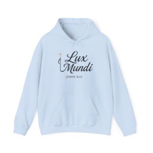 Lux Mundi – Light of the World Hooded Sweatshirt